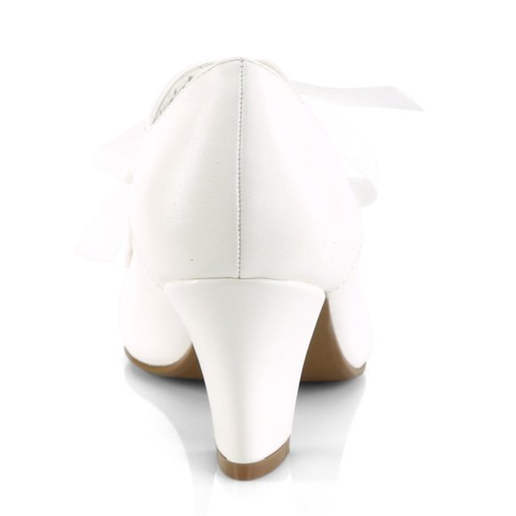 Heart Swing Dance High Heel Pin Up Shoes - Picture 4 of 5